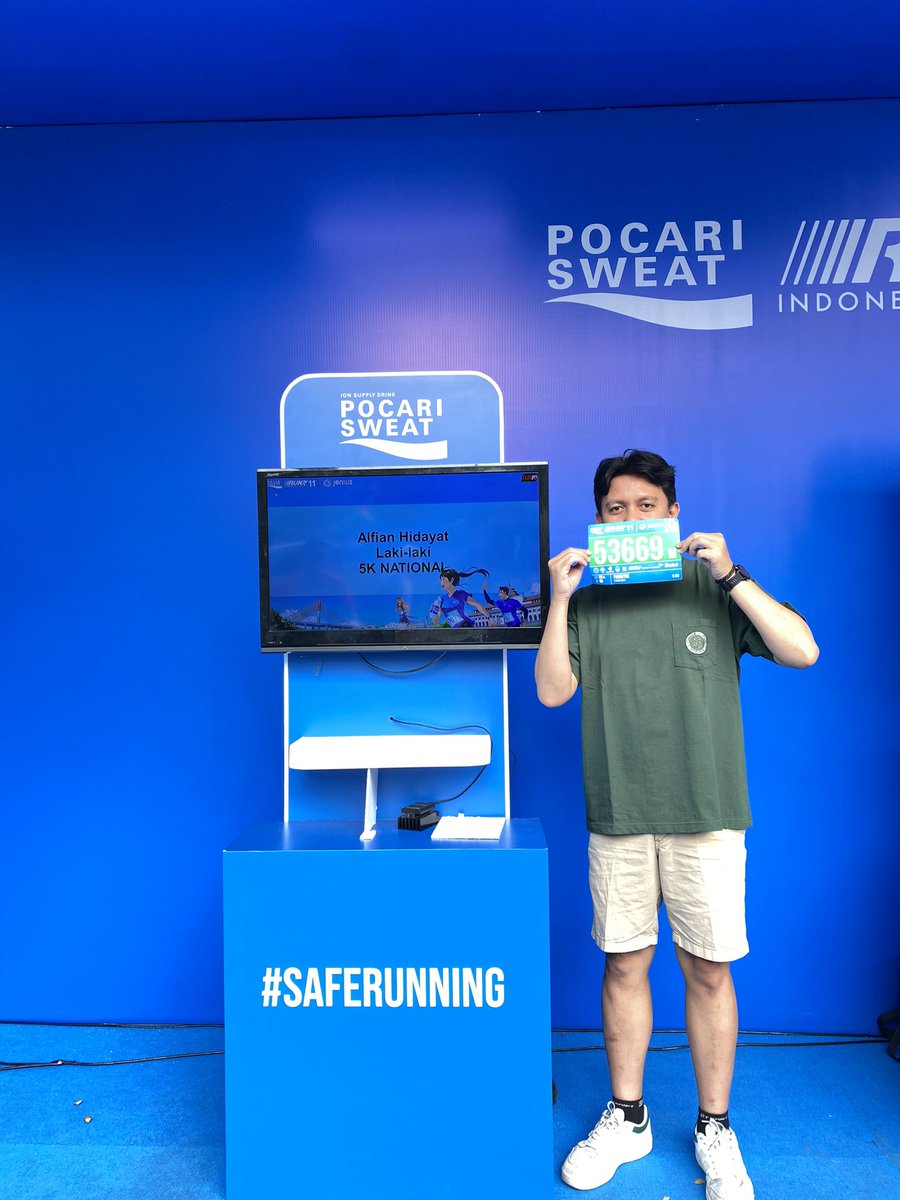 FianHyde's tweet photo. 5K saja 🏃🏻💨 #SAFERUNNING https://t.co/M84jnnfLMT
