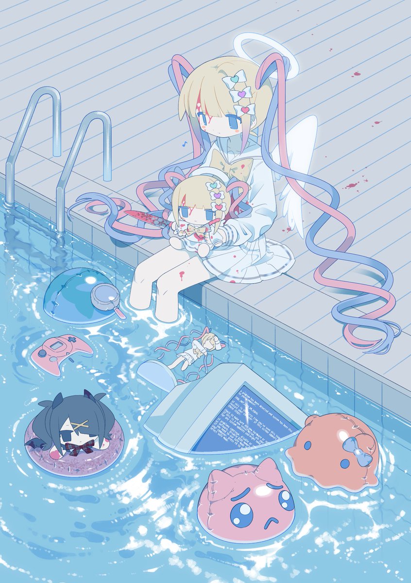 x_angelkawaii_x's tweet photo. pool https://t.co/p9O0WgCsOg