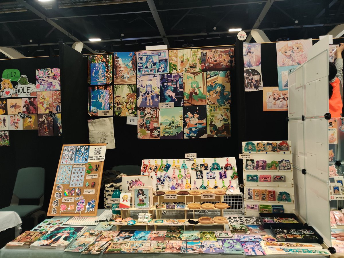 boxkiri's tweet photo. see y'all this weekend 🫡 our display fell as soon as i took this https://t.co/RJwUqM2TLf