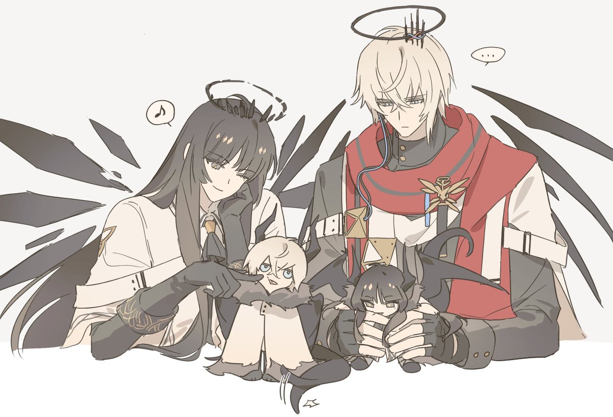 #明日方舟 😇😈