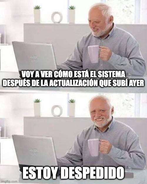 Rimanegra_'s tweet photo. El empleado de CrowdStrike esta mañana https://t.co/41KSVXW0wI