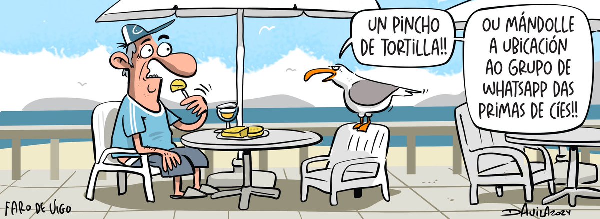 DavilaOBicheiro's tweet photo. Ameazas #humorgalego #humor #davila #obichero https://t.co/S24YJzDLWQ