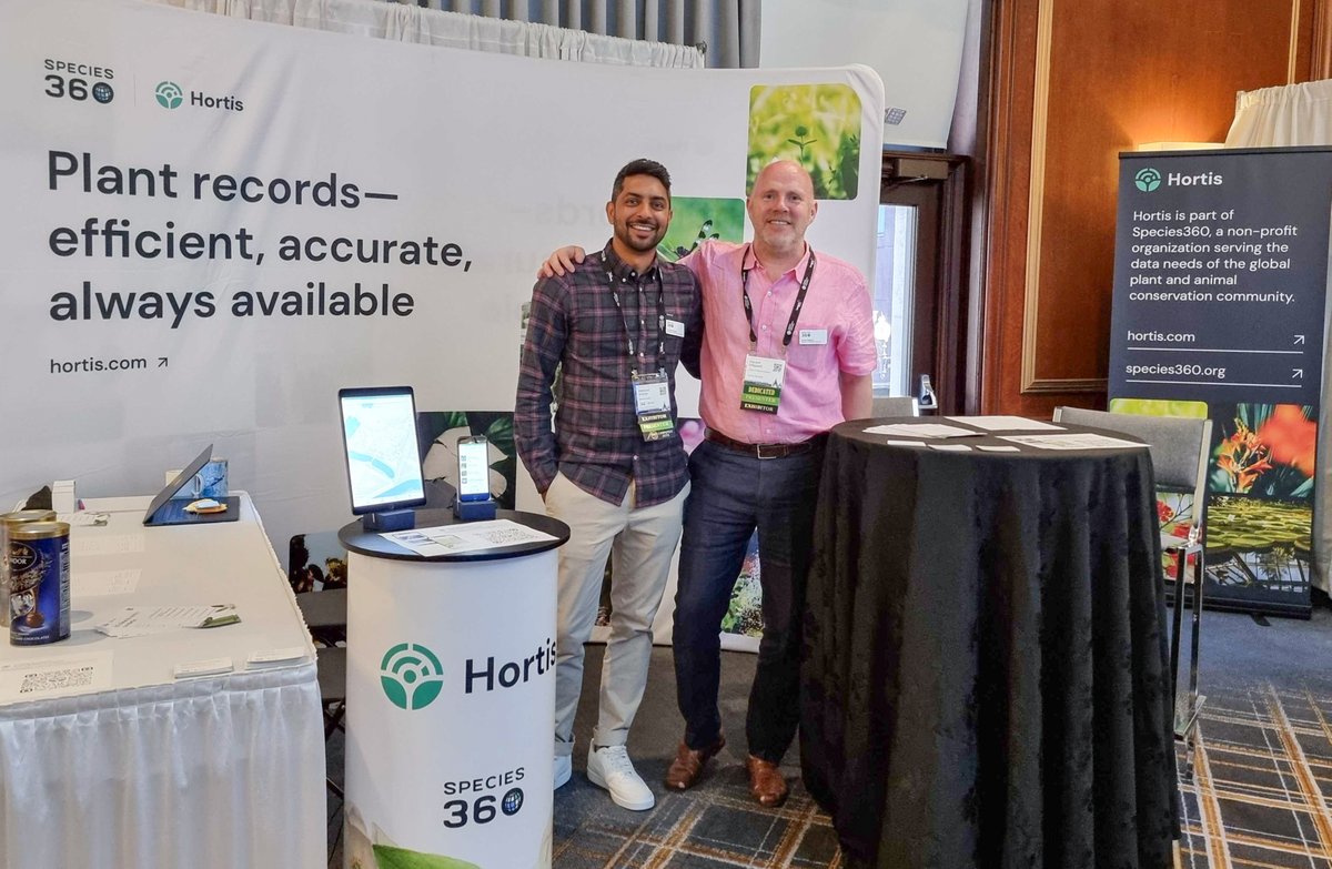 hortisplatform's tweet photo. The Hortis team recently attended the @PublicGardens conference &amp; it was fantastic connecting with so many of you there! 🤝 Our exhibit &amp; session on Collection Value Scoring highlighted many ways for us to support your plant records needs. 🌿

 Read more: https://t.co/QLW67ffFzJ https://t.co/AB88WVONDs