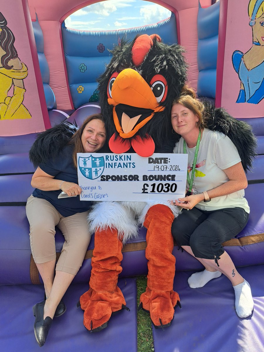 Yesterday many of our children took part in a sponsored bounce, raising money for life jackets and water safety signage at the Embankment. An amazing £1030 was raised! Well done to all who took part! <a href="/AaronLionLearn/">Aaron Wright</a> <a href="/LionAcTrust/">Lion Academy Trust</a>