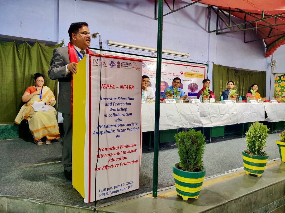 IEPFA (Investor Education and Protection Fund) (@authorityiepf) on Twitter photo The discussion on 'Promoting Financial Literacy and Investor Education for Effective Protection' featured keynote address from Smt. Anita Shah Akella, CEO of #IEPFA and Joint Secretary <a href="/MCA21India/">Ministry of Corporate Affairs</a> . Other speakers included Dr. C S Mohapatra, IEPF Chair Professor <a href="/ncaer/">NCAER</a> ; Sh. The discussion on 'Promoting Financial Literacy and Investor Education for Effective Protection' featured keynote address from Smt. Anita Shah Akella, CEO of #IEPFA and Joint Secretary <a href="/MCA21India/">Ministry of Corporate Affairs</a> . Other speakers included Dr. C S Mohapatra, IEPF Chair Professor <a href="/ncaer/">NCAER</a> ; Sh.