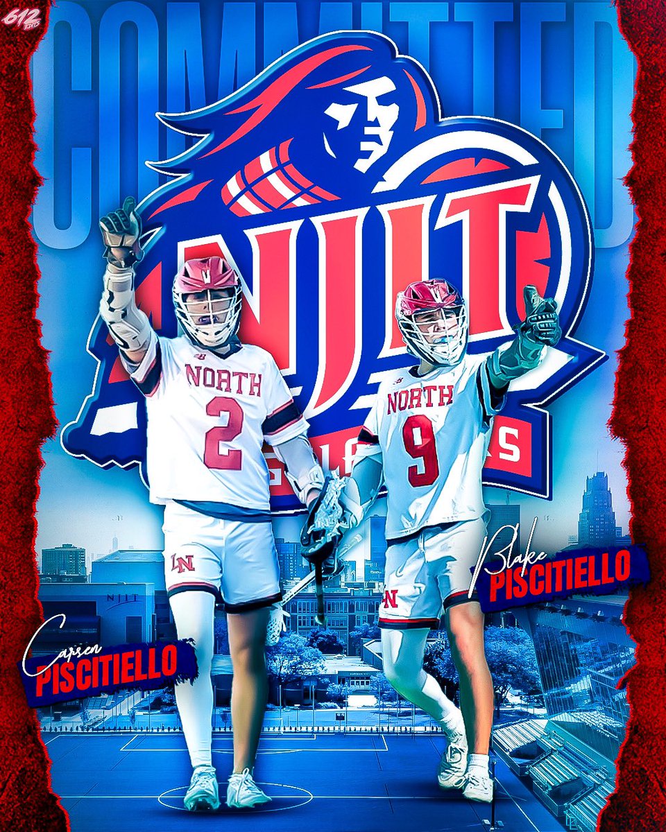 therealcarsonp's tweet photo. My brother and I are honored and excited to announce our commitment to further our education and play D1 lacrosse at NJIT. We would like to thank our family, coaches, and teammates for helping us get here. Go Highlanders!! https://t.co/K9x0ITt2Ar