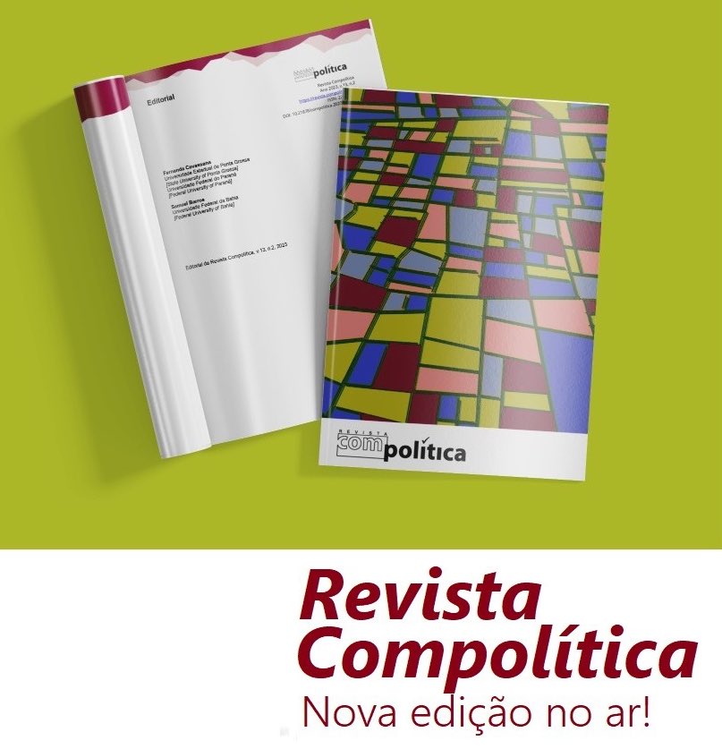 📢 O volume 13, n. 2, da Revista Compolítica acaba de ser lançado!

A nova edição conta com 4 artigos, uma entrevista com <a href="/simone_schamber/">Simone Chambers</a> e ainda traz o artigo de Muriel Felten Pinheiro, pesquisadora que recebeu menção honrosa no Prêmio Compolítica (2023).