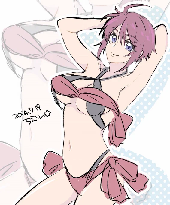 ルナマリアさんのこの水着すき 