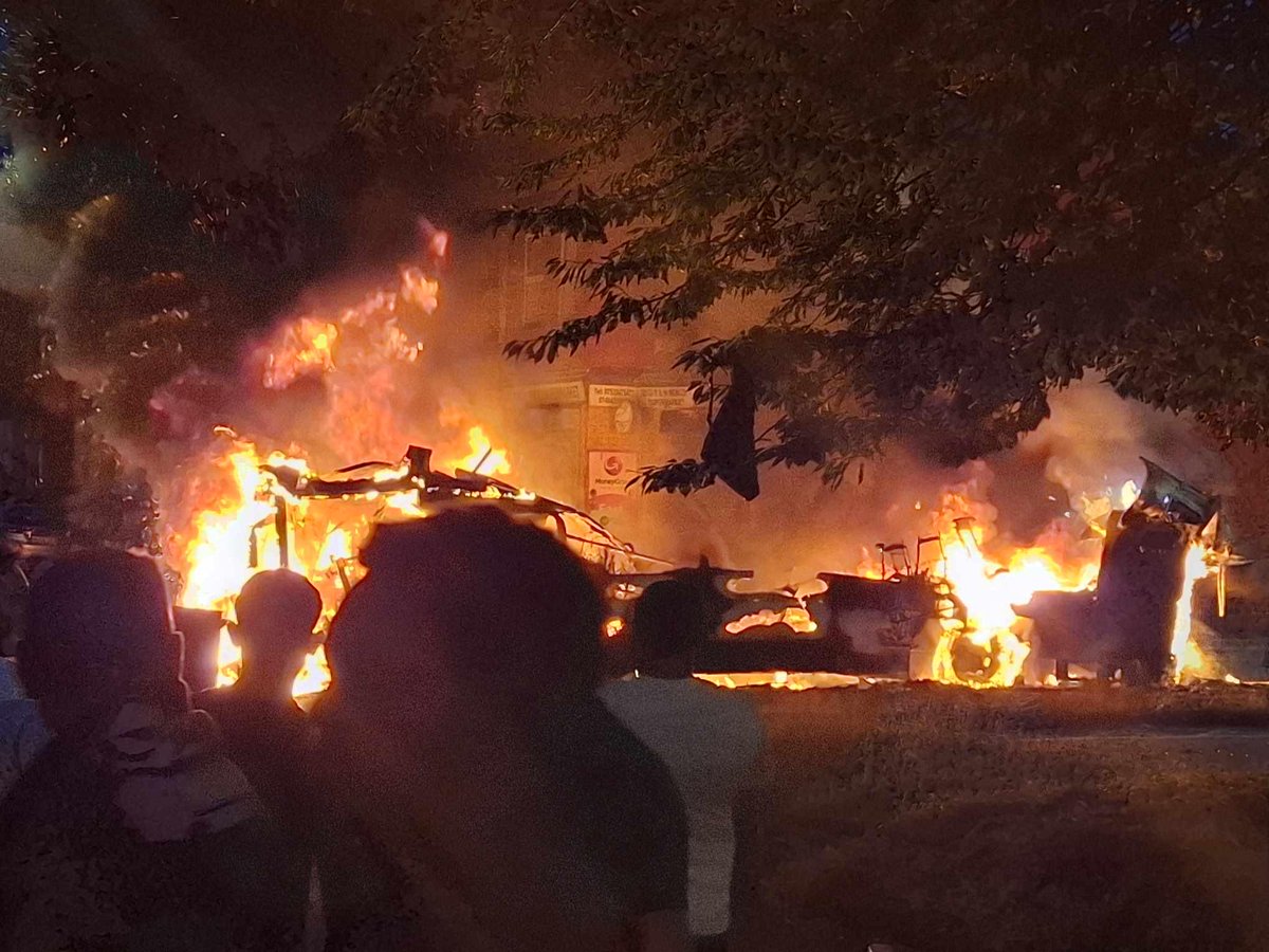 pkmacman's tweet photo. Just another quiet night in Harehills last night.... and the aftermath this morning! https://t.co/dXr6EYNz6y