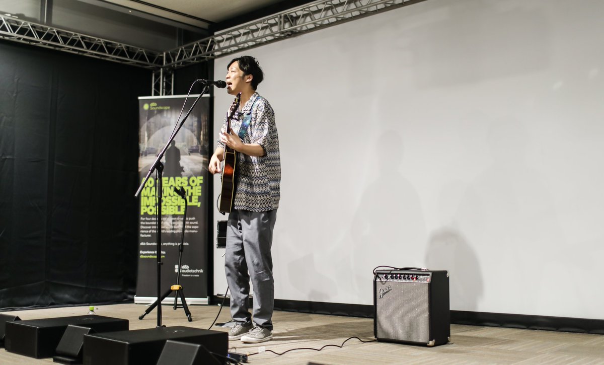 MxUe_'s tweet image. ワタシ的夏フェス！Day 2

d&amp;amp;b Soundscape #ライブイマーシブ 実践セミナー 
福山Cable 出原亮
ゲスト・ミュージシャン 猪原純

#サウンドフェスタ 2024 #dbSoundscape #dbaudiotechnik #ライブイマーシブ