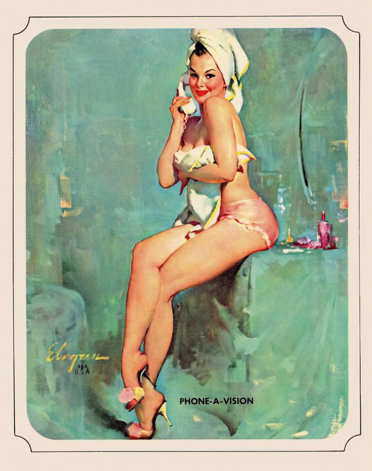 RedRopesEv's tweet photo. I ❤️Gil Elvgren's zomer/lingerie pin-ups! 😍😍
'Phone-a-Vision' 1969 ❤️🩷💚📞🩵🤍💛
#GilElvgren #Pinup #Zomer #Sexy #SexyPinup #Erotisch #Lingerie #SexyLingerie #Pinupartist #Art #Kunst #Pinupart #Pinupkunst #Classicbeauty #Submissive #Beauty #Classicpinup 🩷💄👠 https://t.co/l7fVdVc1zE