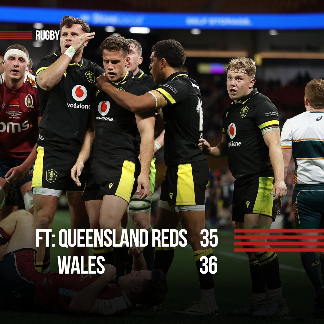 Sportin_Wales's tweet photo. Huge turnover penalty at the death from Tommy 'Turnover' Reffell and Wales have their first win of 2024.
Brilliant game from both sides.
Lots to be improved upon for sure but it's a win.
#REDvWAL https://t.co/e7x8wQUS0Q