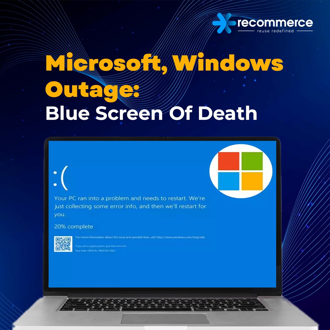 Recommerceeco's tweet image. Global Outage: Blue Screen of Death Affects Millions of Users and Major Industries Worldwide.

#BSOD #TechOutage #WindowsCrash #GlobalImpact #CrowdStrikeUpdate #TechNews #SystemFailure #ITAlert #BlueScreenError #TechCrisi