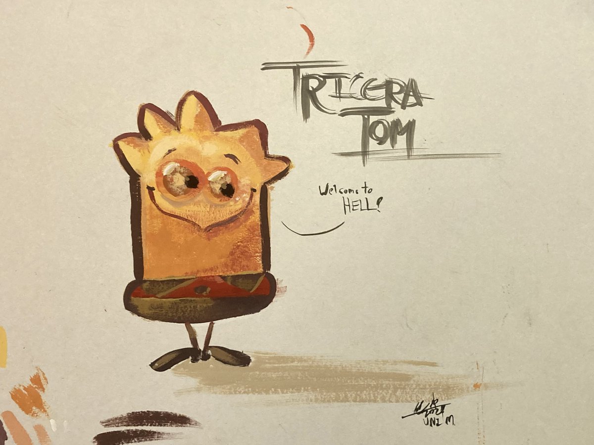 joemations1015's tweet photo. I painted this while in a call with two ill people https://t.co/Z2FMTVePob