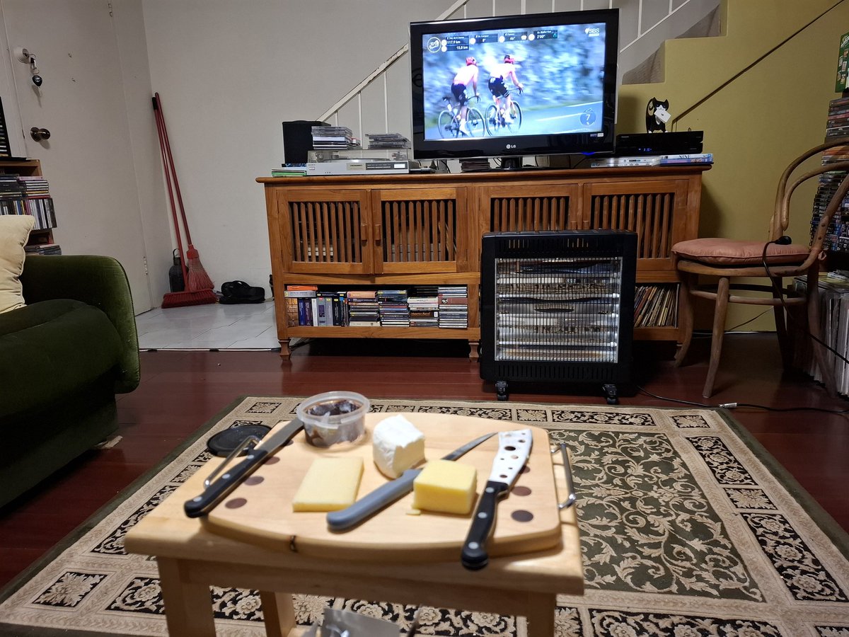 kimkemmis's tweet image. #FromageFriday - a wonderful institution #couchpeleton #sbstdf