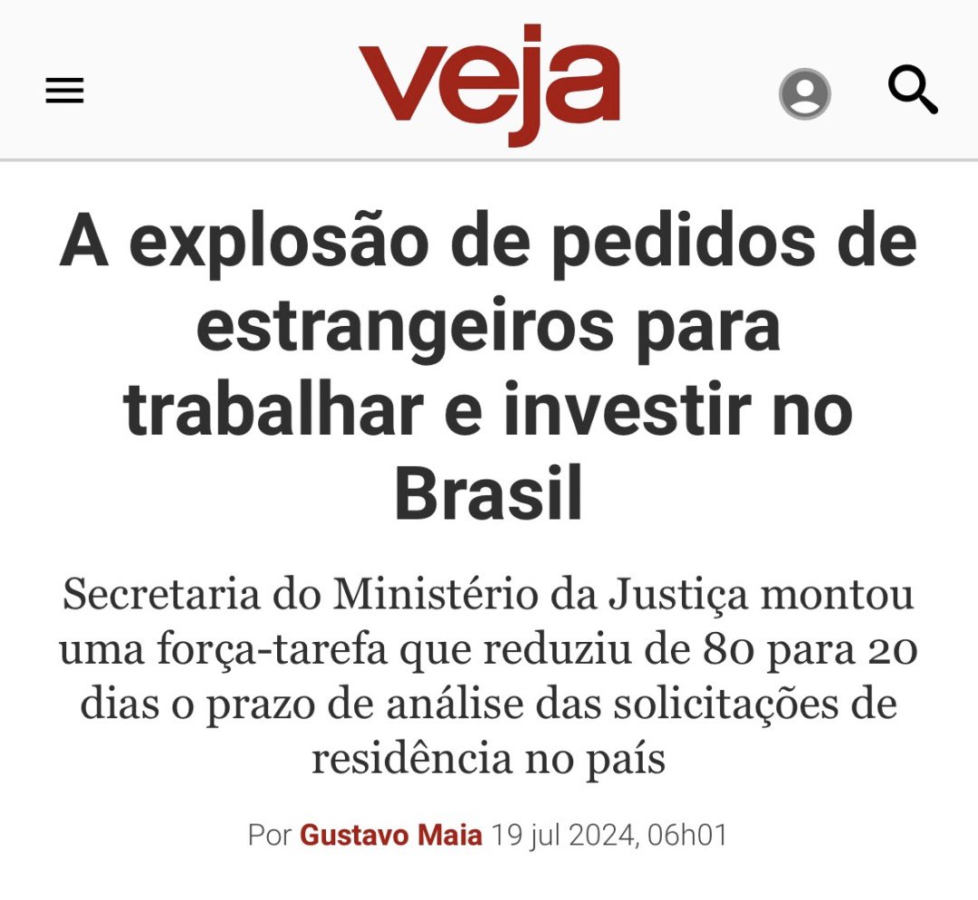 RomuloBDias's tweet photo. EXPLOSÃO DE PESSOAS querendo vir trabalhar no Brasil

Quer melhor sinal que esse de que o Brasil está no caminho certo? 🇧🇷❤️

Ah, aqui no Brasil é CLT 😎 https://t.co/M1MoluKrQk