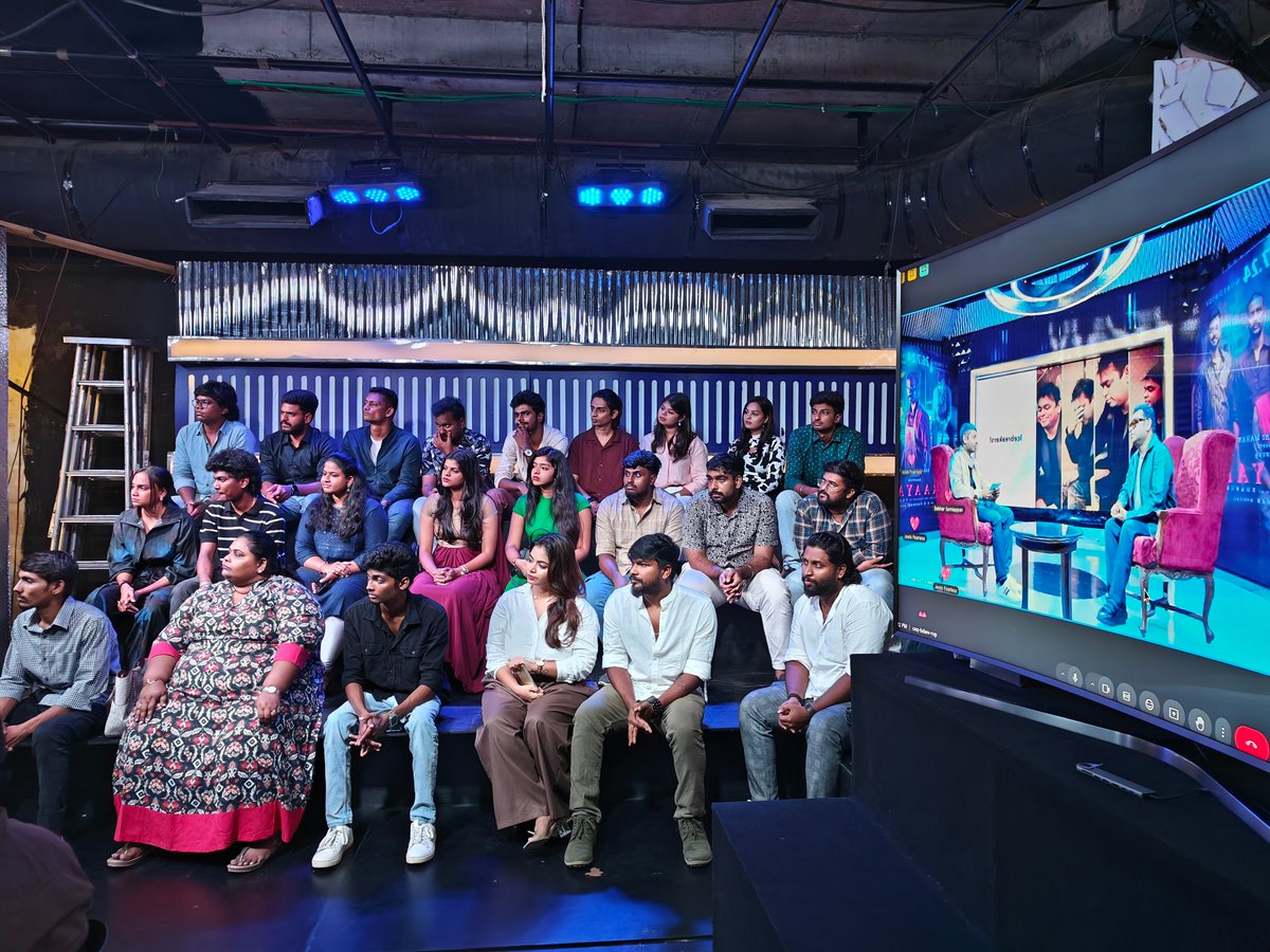 sunpictures's tweet photo. .@YouTubeIndia Creator meet with @arrahman for #Raayan 

@dhanushkraja @YTCreatorsIndia #RaayanFromJuly26 https://t.co/tyuwsATM5k