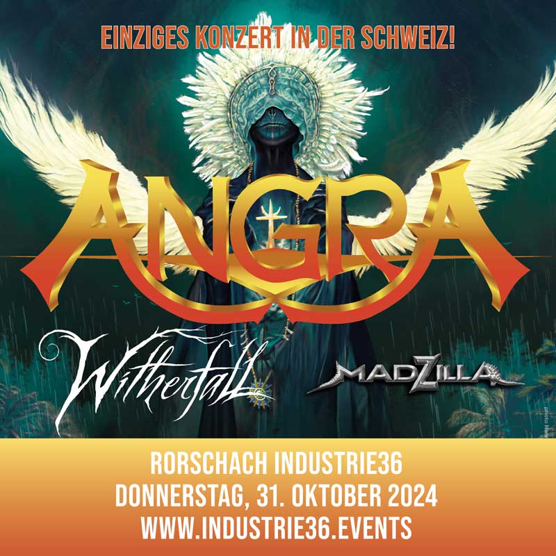 MetalFactoryCH's tweet image. Da geht was am Bodensee in der Industrie36 - Kulturfabrik Rorschach! #angrametal #witherfall #madzilla #heavymetal #darkmetal #industrie36 #rorschach