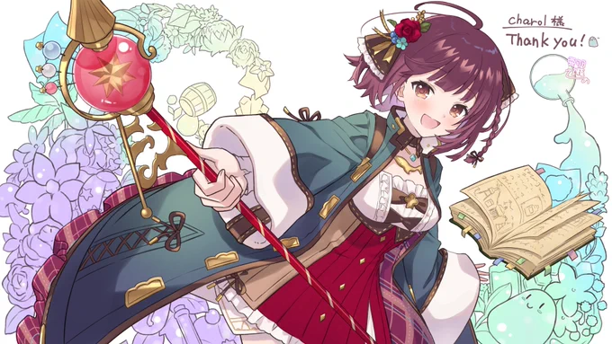 【skeb】アトリエのソフィーを描かせていただきました。すごく楽しかったですリクエストありがとうございました! #skeb