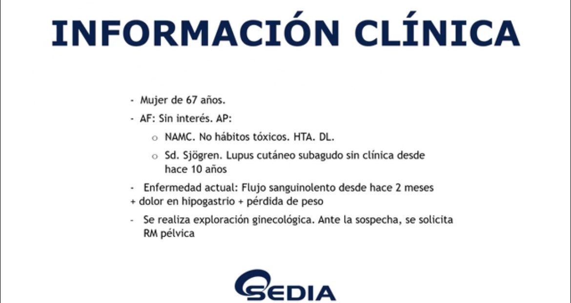 sediabdomen's tweet photo. ¿Todavía no has participado en el nuevo #casoSedia del mes de julio gentileza de nuestra compañera @TeresaLagoMuñoz?
Si quieres puedes verlo en ➡️ https://t.co/OFP2HnKtRS. Anímate y participa https://t.co/LsbT2y6UfB