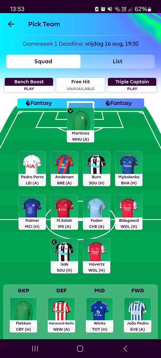 WesleyMoonens's tweet photo. @OfficialFPL https://t.co/EE7uuXs28H