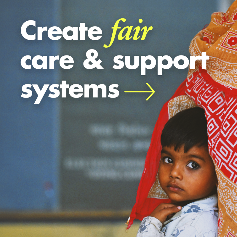 UNHumanRights's tweet photo. Existing systems exploit women and girls as caregivers and deny autonomy of care &amp; support receivers.

The human rights of care &amp; support providers and receivers are interdependent and must be respected. Include the voices of everyone involved in care and support decision-making!