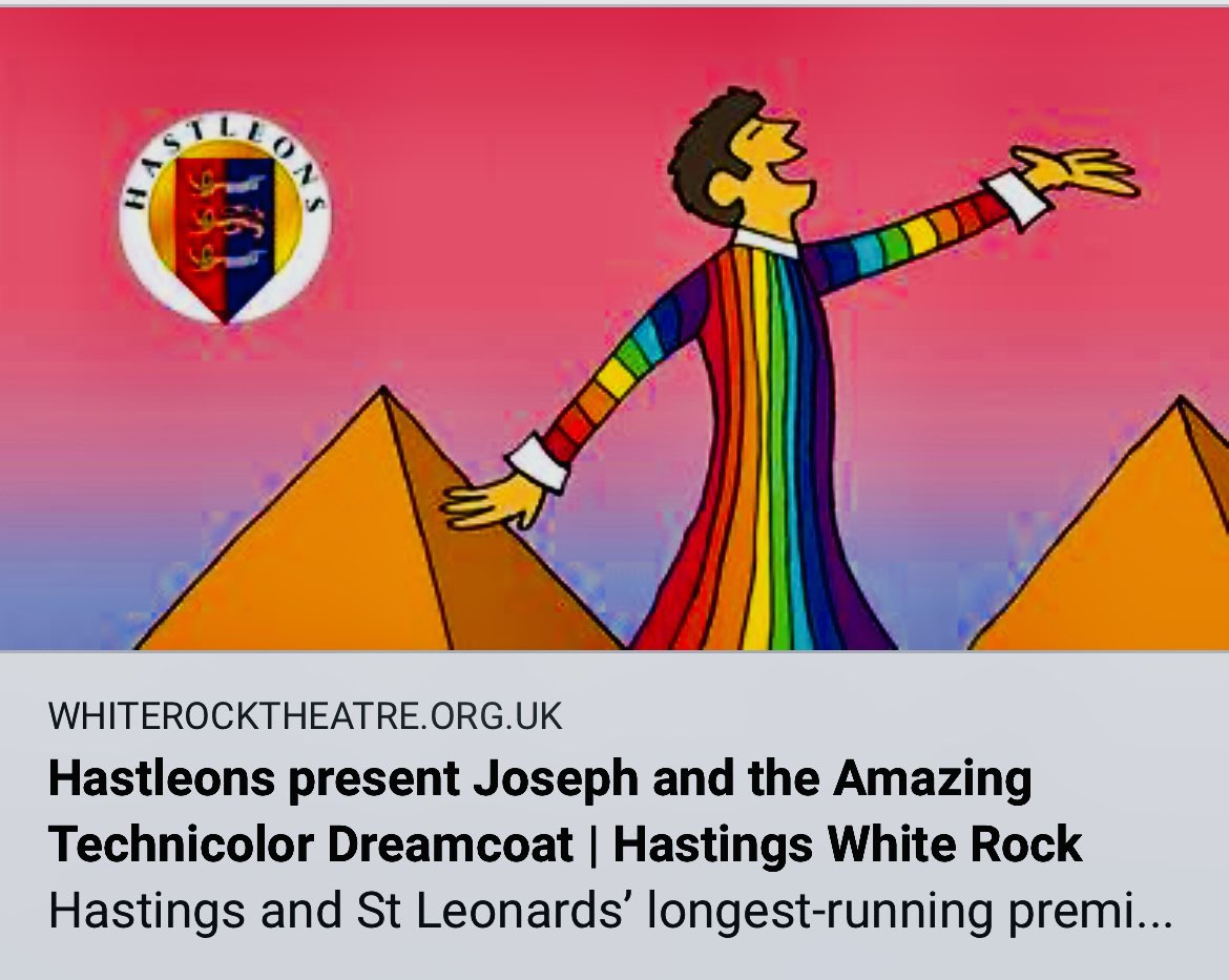 BertieThom14576's tweet image. My Mum’s show which she is directing! Looking fabulous. Get tickets at whiterocktheatre.co.uk #gogogojoseph #coatofmanycolours #jacobandsons #closeeverydoor