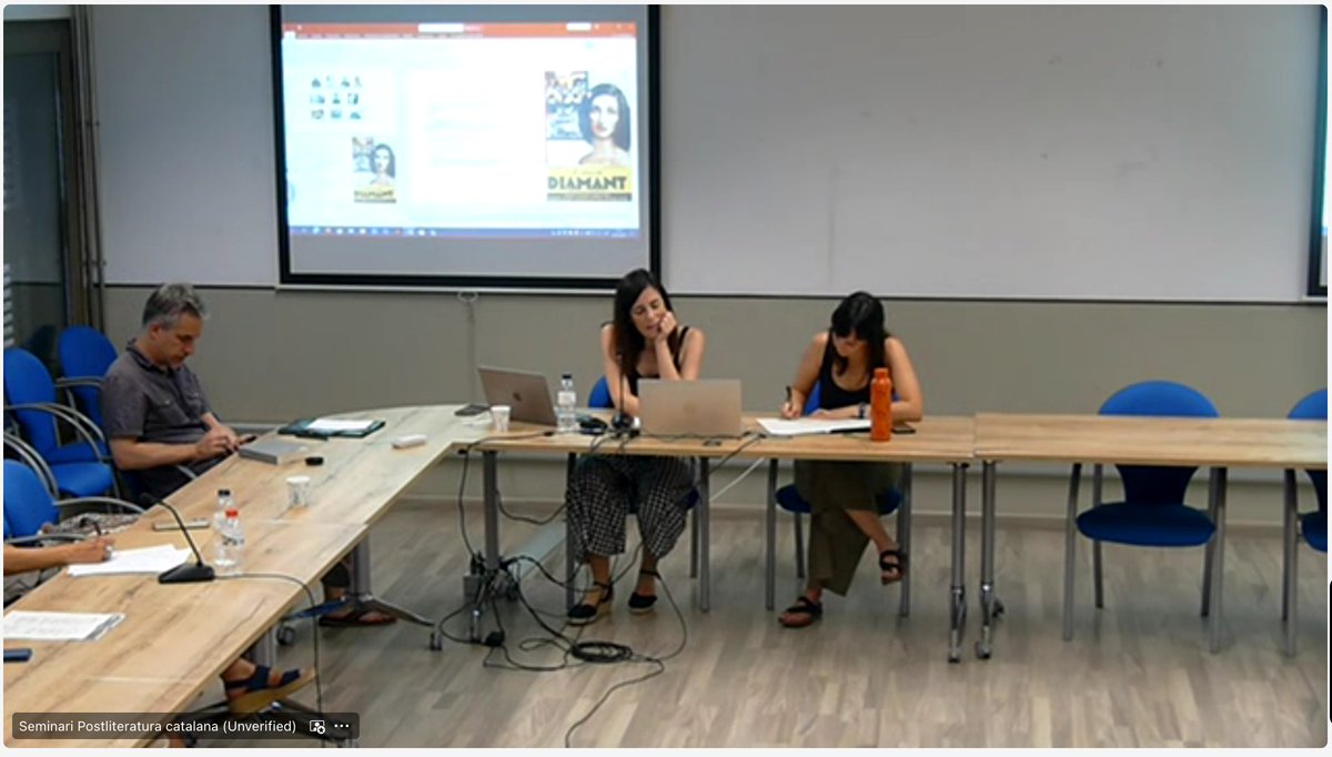 En l'últim diàleg d'aquesta sessió, 'Figures d'autor: banalització i revitalització', Irene Mira-Navarro i Neus Penalba s'acosten a dos casos extremadament simbòlics del funcionament posliterari en el sistema literari de llengua catalana: Vicent Andrés Estellés i Mercè Rodoreda.