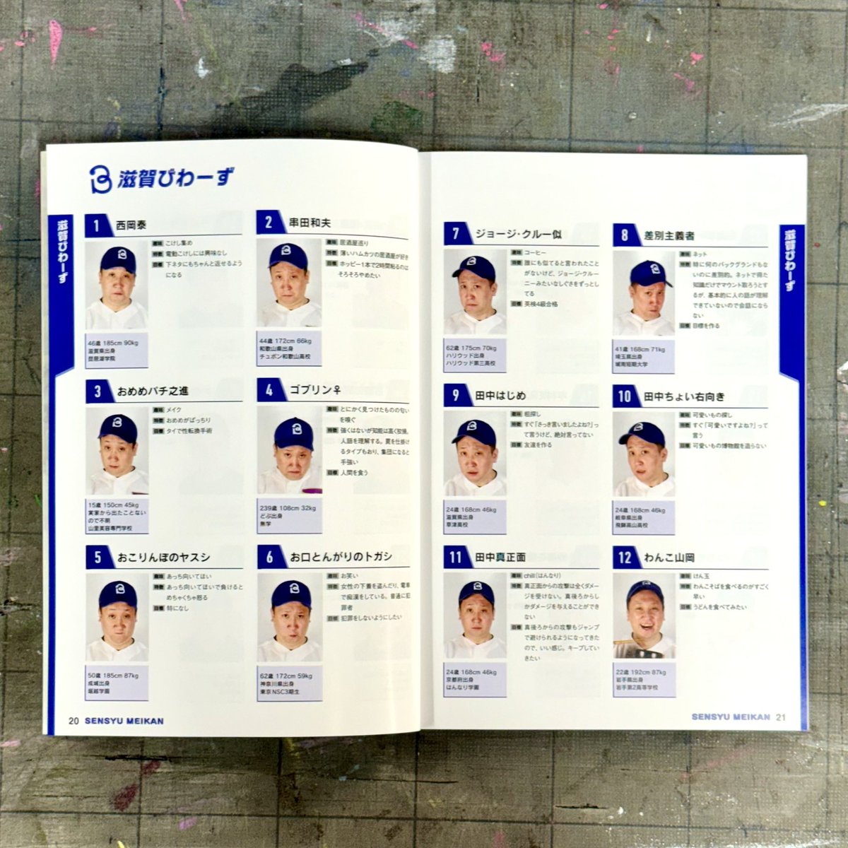 niceguy_kikuchi's tweet photo. 新刊でます！

選手名鑑です！ https://t.co/MH4sZkT0E8