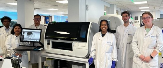 SWLPathology's tweet photo. The #SWLP laboratory at @croydonhealth is the first in the world to deploy the @wefenIT ACL TOP 570 analyser. Find out more… https://t.co/xtHmXYjE8N #Pathology #MakingEveryTestMatter #Innovation https://t.co/svDPY5SyW8