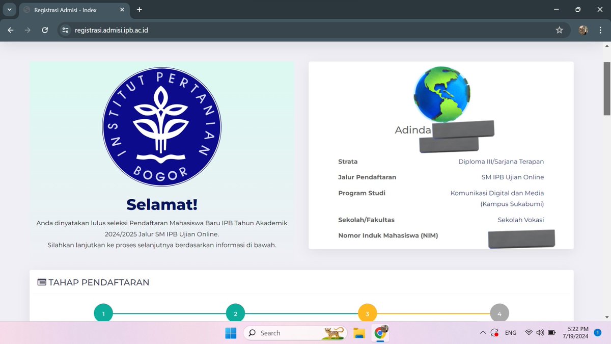 studyndaaa's tweet image. siapa sangka aku keterima kmn beneran 🥺🥺🥺
