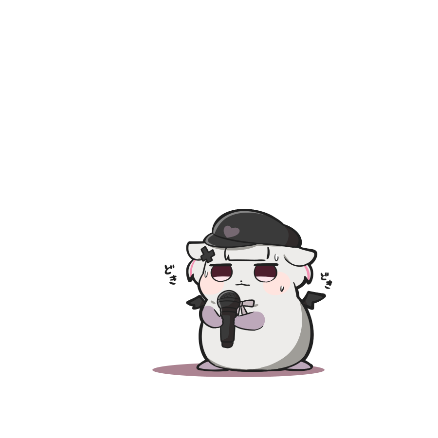 「もしかしてと待機してたハムさん」|トゥーミのイラスト