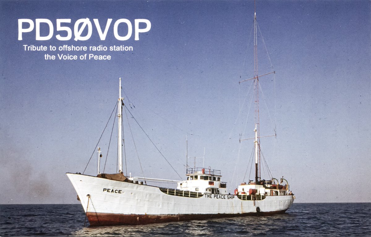 robvk3bvw's tweet photo. HAMS HONOUR BROADCASTERS FROM THE PAST
Read about how amateur radio operators have remembered Radio Luxembourg and the offshore radio station Voice of Peace.
https://t.co/eLcX0iQhxi
#SWLingDotCom #shortwavelistening #dxing #voiceofpeace #radioluxembourg https://t.co/3JDPPukCrZ