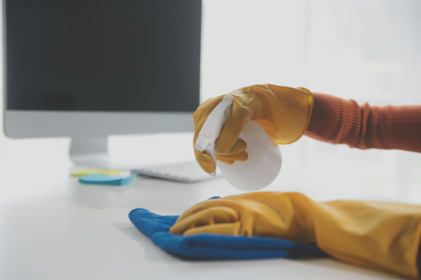Enhance Workplace Hygiene with Daytime Cleaning 🧼

Enjoy a cleaner office throughout the day with minimal noise and maximum efficiency.

Read more in our Blog: bit.ly/3S8r3KB 

Reach out to Absolutely Gleaming Services to customise your cleaning schedule now!