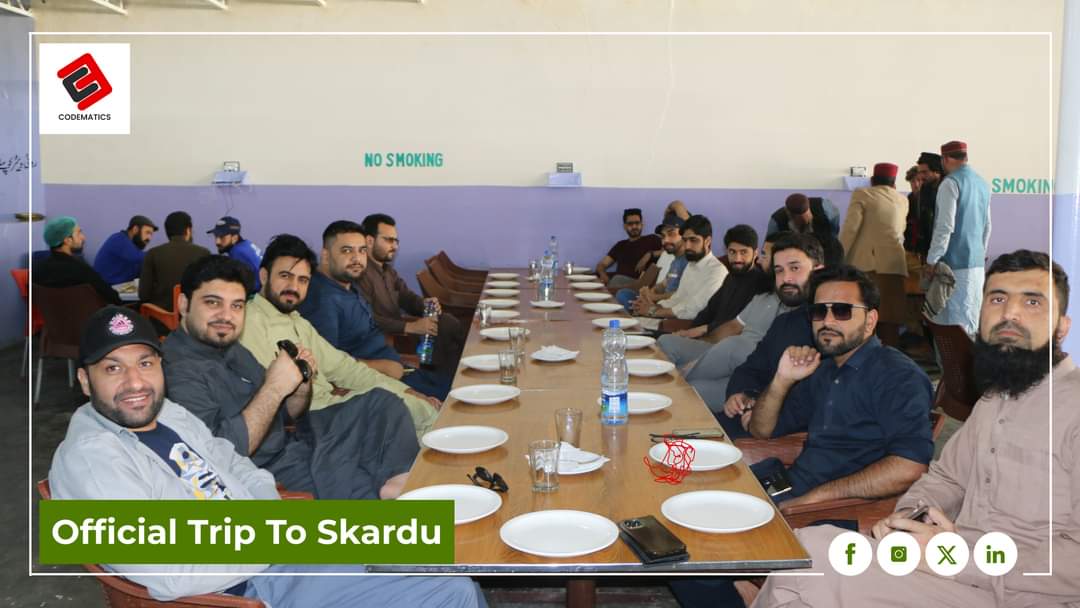 Codematics_Inc's tweet photo. From office routines to Skardu’s breathtaking peaks, the Codematics family enjoyed a refreshing escape into nature.
Our mountain getaway was a perfect blend of team bonding and exploring the great outdoors. Now we’re back to work with a refreshed mindset and new inspiration! https://t.co/PB9d5QAsIG