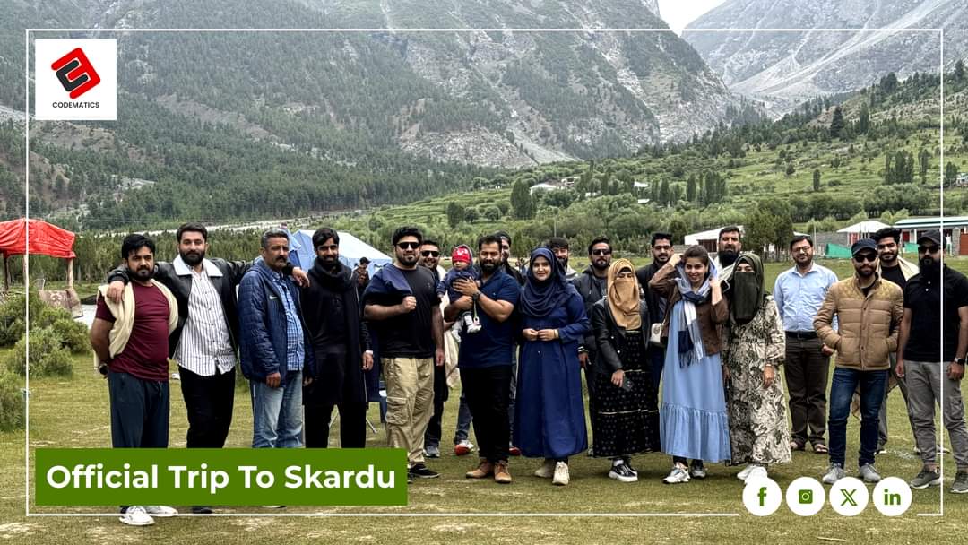 Codematics_Inc's tweet photo. From office routines to Skardu’s breathtaking peaks, the Codematics family enjoyed a refreshing escape into nature.
Our mountain getaway was a perfect blend of team bonding and exploring the great outdoors. Now we’re back to work with a refreshed mindset and new inspiration! https://t.co/PB9d5QAsIG