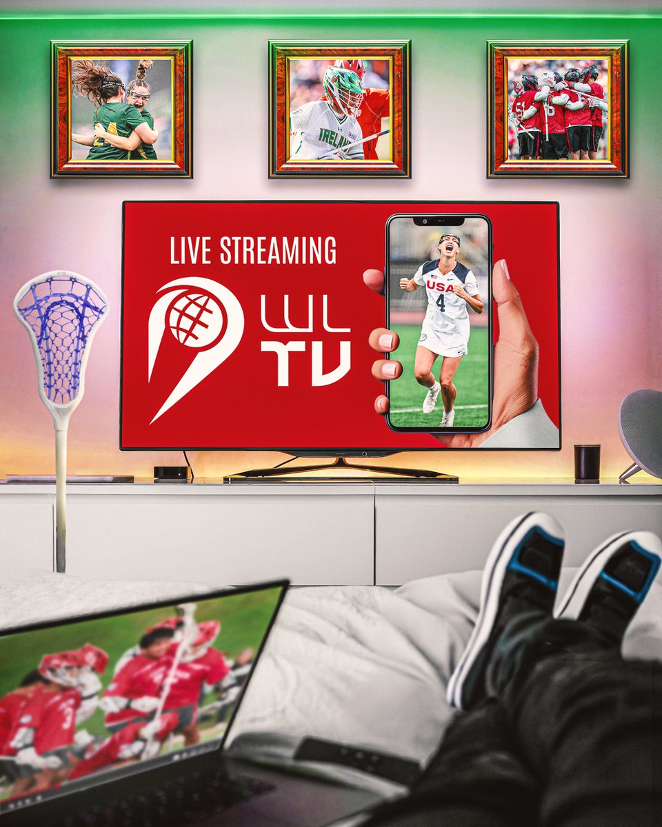 WorldLacrosse's tweet photo. Welcome to WL TV! 📺🥍👀

World Lacrosse has partnered with @Sportall_TV to deliver a custom platform offering live and on-demand #lacrosse content globally.

Stream all World Lacrosse events on WL TV, starting with next month's Women’s U20 Championship in Hong Kong!

MORE: https://t.co/5fQP0HIO2F
