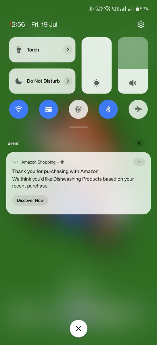 Notifications on a Sunny Friday afternoon used to slap so much Differently.

#weekend #Amazon #aging