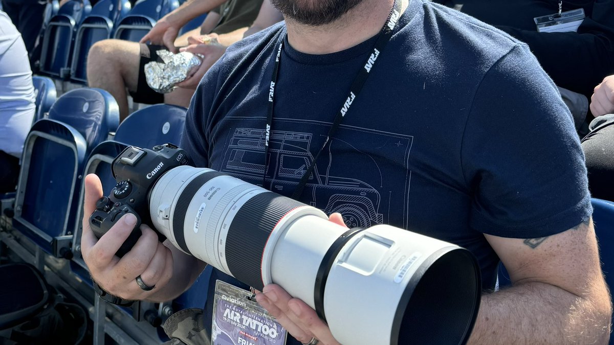Huge thanks to <a href="/COAPhoto/">COAP</a> and <a href="/CanonUKandIE/">Canon UK and Ireland</a> for the trial of the Canon R6 MKII and 100-500mm lens at today’s <a href="/airtattoo/">Royal International Air Tattoo</a> - one of the many benefits of being of being in FRIAT and a member of COAP 🤙 #AvGeek #RadioGeek #MilMonWorld #RIAT24
