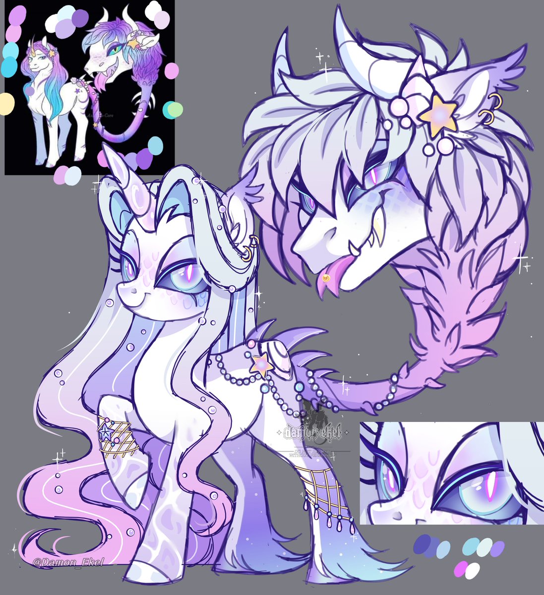 Damon_Ekel's tweet photo. I forgot I had an oc of this type...so I redesigned it 😁 https://t.co/FNZ0DgfHNI