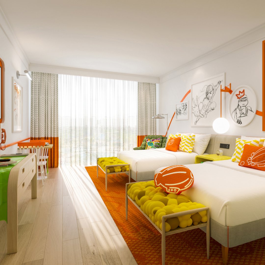 Everest_Place's tweet photo. Explore options with the 2 Bedroom Lockoff at Nickelodeon Hotels &amp; Resorts Orlando at Everest Place. This gives you the opportunity to create more opportunities and it sleeps up to 12 people and has 3 bathrooms. https://t.co/bBXioEWGVG