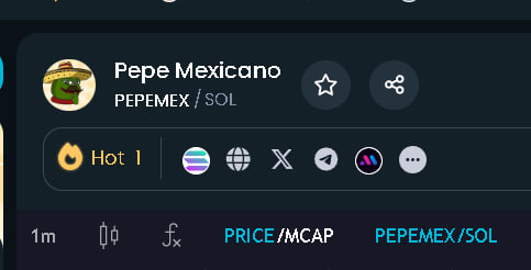 PEPEMEXICANOSOL's tweet photo. We've been in the tops for a very long time! Just a little bit more and we will take over all CEX exchanges! ❤️‍🔥

🌵ca: 8BrXa5HA5J6zHrRzitrJtSFZxj4RCvLETek58E7mcVPS

#PepeMexicano #Crypto #Solana #MemeToken https://t.co/ELjZ5Qz72J