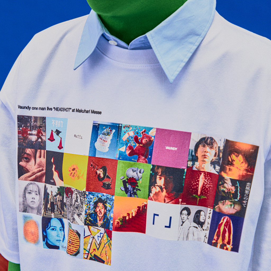Vaundy HEADSHOT Cover Art T-shirt Lサイズ Vaundy HEADSHOT Cover Art T-shirt Lサイズ Vaundy headshot