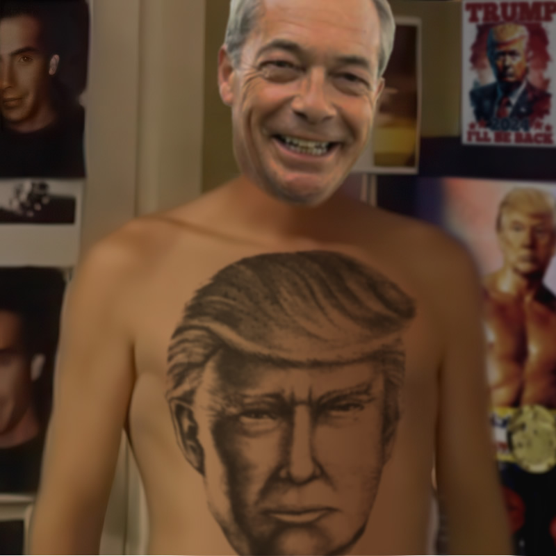 JonathanPieNews's tweet image. “What do you think Donald? It took 14 hours! I fainted three times!”