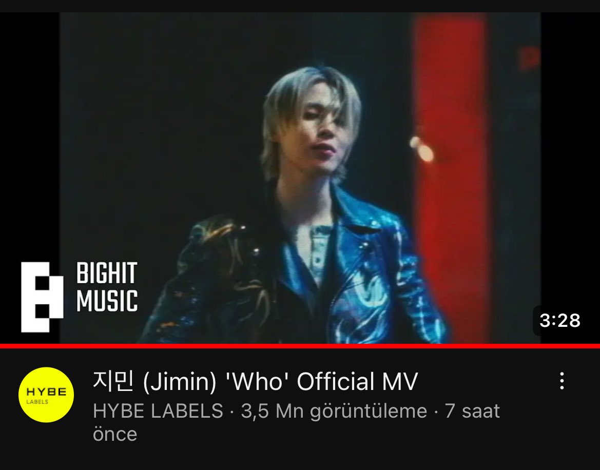 YouTube’u cidden hafife alıyoruz gibi geliyor izlenmeler donsa da streami bırakmamamız lazım hem chartlar hem de müzik şovları için her bir izlenme çok önemli