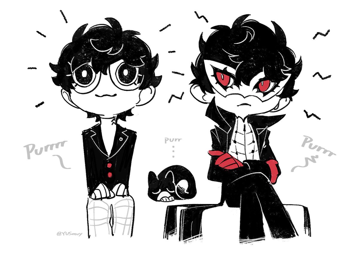 YUSmuy's tweet photo. purring🐈‍⬛
#p5r https://t.co/HkEF1XK4vL