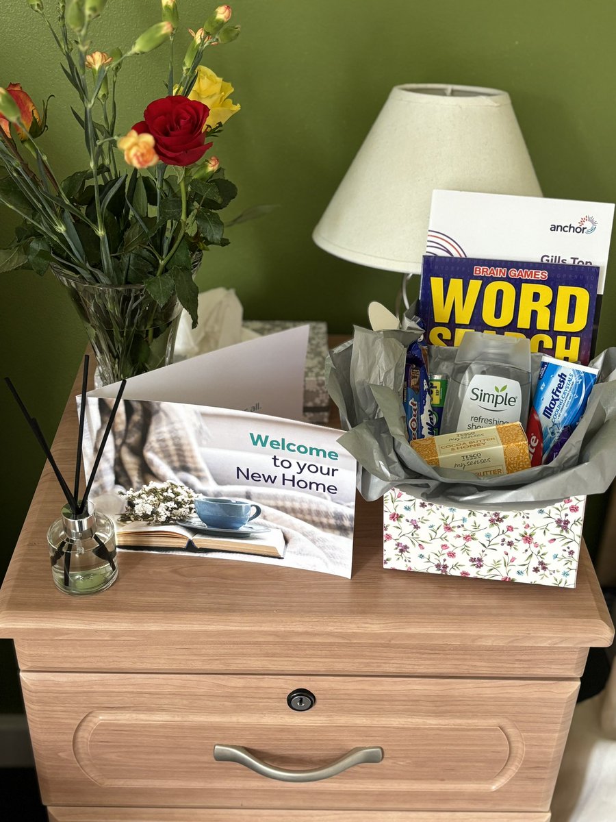 Our welcome boxes, just little bit of something to make you smile .😊 

❤️ “Our residents do not live in our workplace, we work in their home”❤️ 
<a href="/AnchorLaterLife/">Anchor</a>
