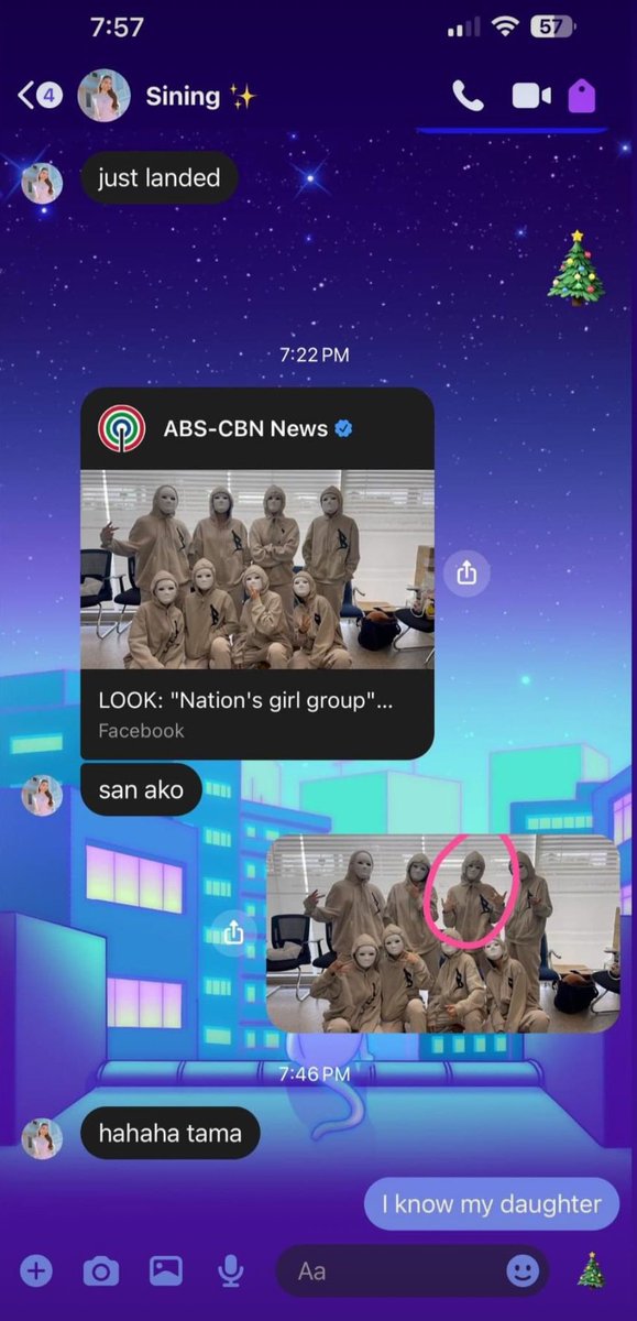 tita Ivy fb story—

“i know my daughter” cuttieee🥹🥹