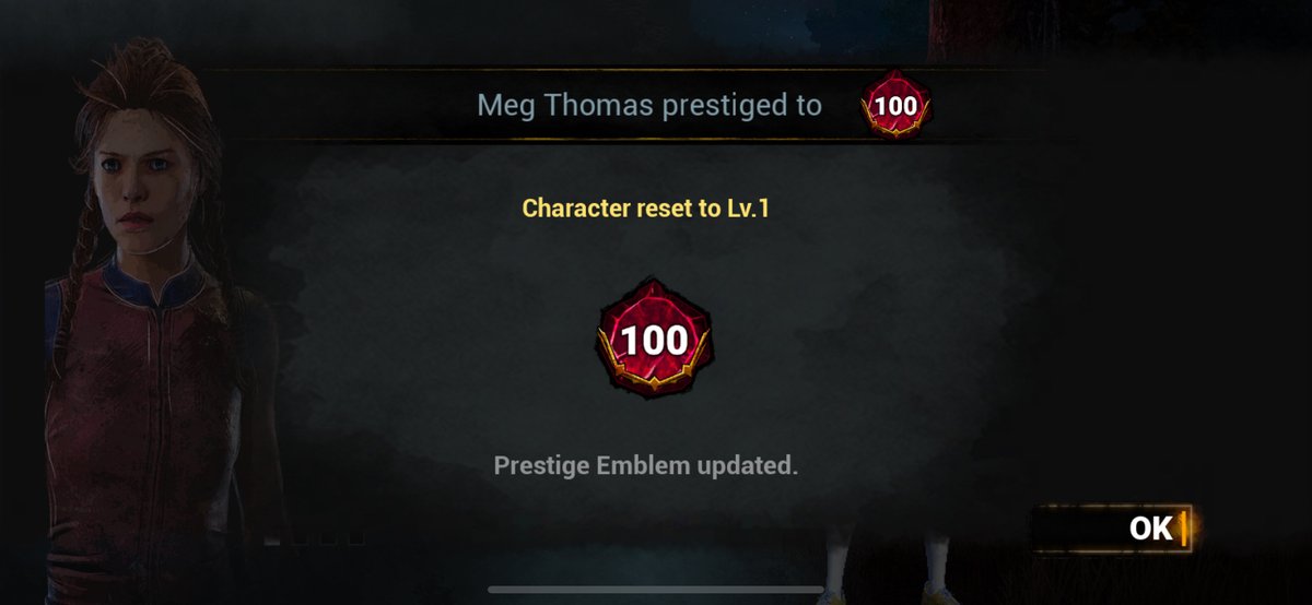 TheBGamers33's tweet photo. It is finally done! I am now officially P700 status after 253 days. I want to thank everyone who helped me along the way and I am ready not relax with dbd now lmao #ShirtmySurvivor #DeadbyDaylightmobile #deadbydaylight https://t.co/MnyaMBOjto