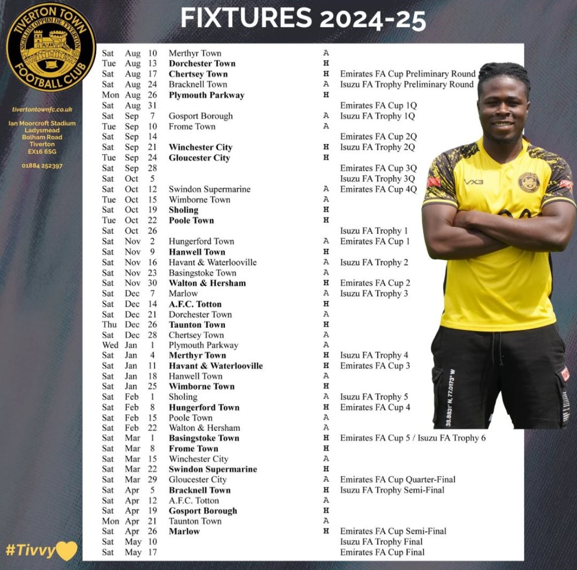 We start our 204-25 <a href="/SouthernLeague1/">The Pitching In Southern Football League</a> season in another country!

tivertontownfc.co.uk/post/all-s-wel…

#Tivvy💛